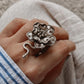 Blooming Beauty Handcrafted Bohemian Silver 925 Ring