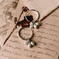 Sterling Silver 925 Hoop Earrings with Fresh Water Pearl Charms