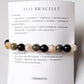 8MM Zodiac Leo Crystal Bracelet