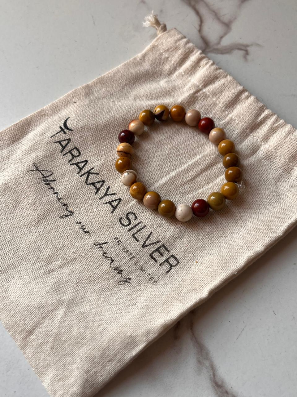 Mookaite Crystal Bracelet for Clarity and Healing