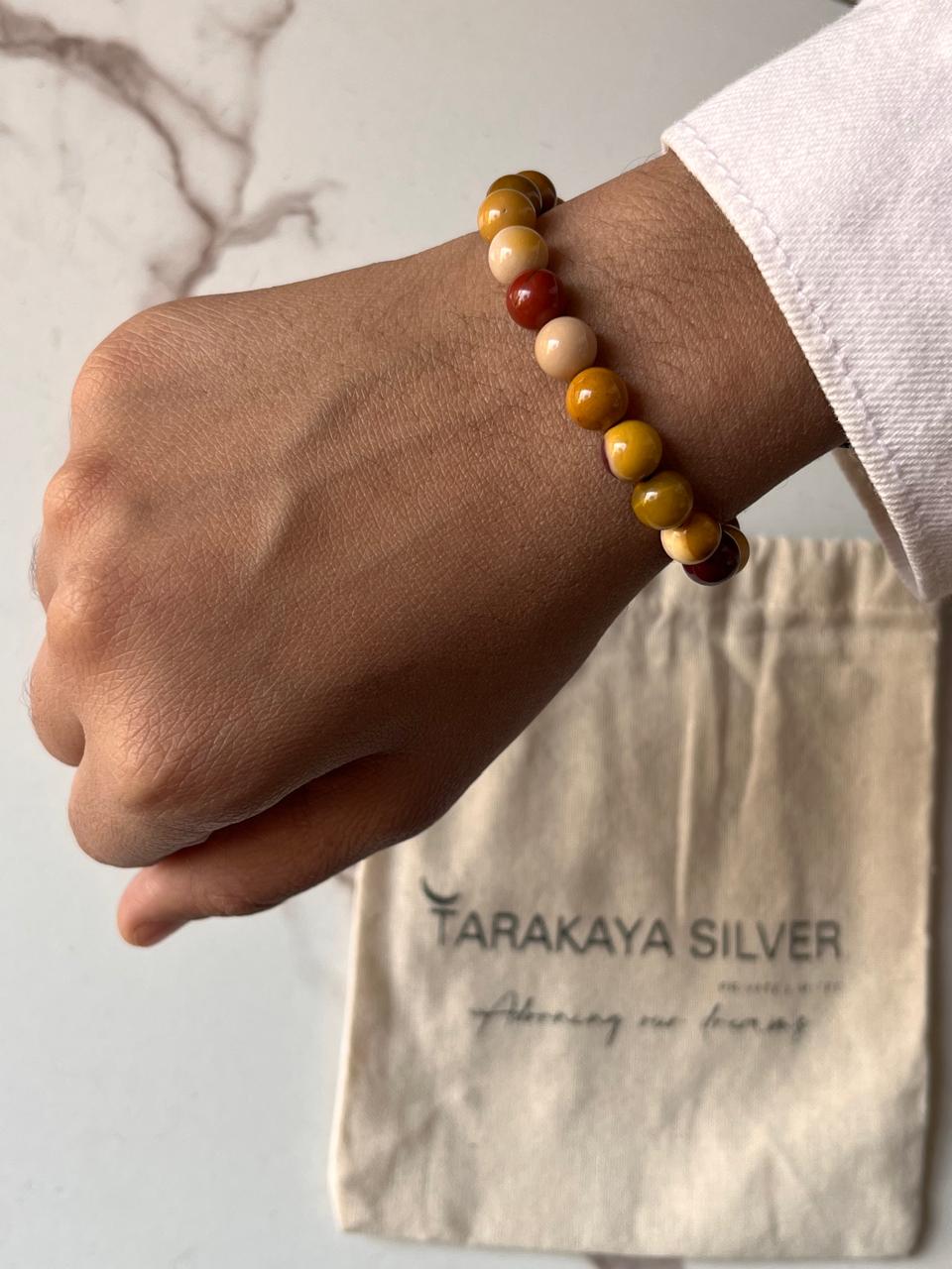 Mookaite 8MM Bracelet for Physical Healing