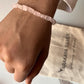 Stylish Rose Quartz Rectangular Bracelet for Everyday Wear