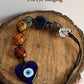 Seven Chakra Evil Eye Hanging for Positive Home Energy