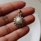 Natural Fresh Water Pearl Boho Silver Pendant