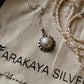 Handcrafted Fresh Water Pearl Boho Silver Pendant