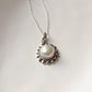 Unique Fresh Water Pearl Boho Silver Pendant