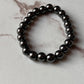 Hematite Natural Crystal Bracelet 8MM