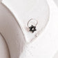 Tribal Rawa wired back sterling silver nose pin
