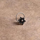 Tribal-inspired Rawa design silver nose pin