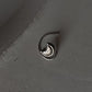 Sterling Silver Moon Chand Nose Pin for a Subtle, Stylish Look