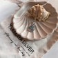 Bohemian aquamarine silver pendant with detailed craftsmanship.