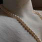 Sterling Silver Necklace Featuring Natural Freshwater Pearls