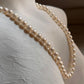 Classic Silver Necklace with Round Freshwater Pearls