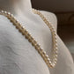 Sterling Silver Necklace with Natural Freshwater Pearls