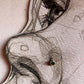 Simple and secure screw back silver nose pin with green CZ