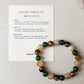 Intention good fortune 8MM natural crystal bracelet