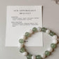 Intention new opportunity 8MM natural crystal bracelet