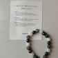 Intention Empath Protection 8mm Natural Crystal Bracelet with protective stones