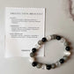Intention Protection 8mm Natural Crystal Bracelet with protective stones