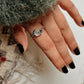 Celestial Moonstone Forest Ring in Sterling Silver 925