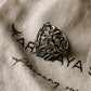 Timeless big floral garden silver ring with a bold, chunky style.