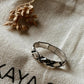 Tribal Rawa band sterling silver ring