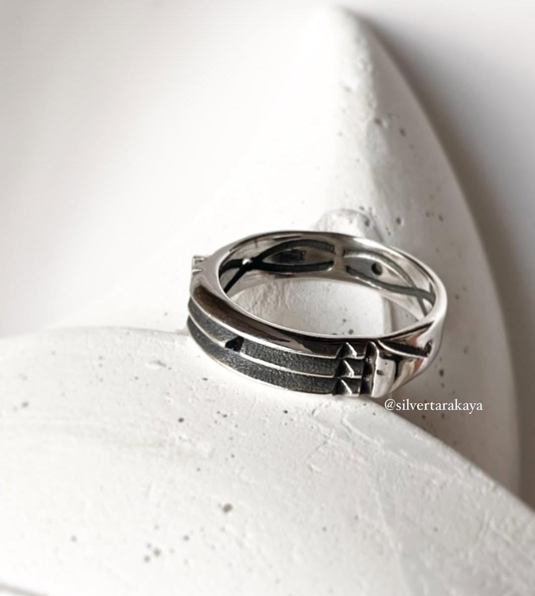 925 Silver Mystic Nomad Path Ring for Personalized Jewelry Style