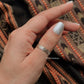 Om/Aum Engraved Circle of Life 925 Silver Ring - Elegant Spiritual Jewelry