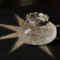 Om/Aum Engraved Circle of Life 925 Silver Ring - Spiritual and Meaningful Design