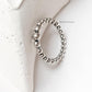 Dots of the Tribe 925 Silver Ring - Distinctive Tribal Dot Design on Silver