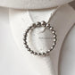 925 Silver Dots of the Tribe Band - Trendy Ring with Tribal Dot Motif