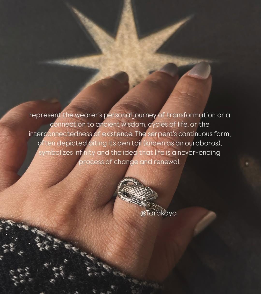 Eternal Snake Knot 925 Silver Ring - Stylish Serpent-Inspired Band