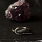 925 Sterling Silver Serpent Knot Ring - Intricate Snake Design
