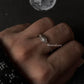925 Silver Snake Adjustable Ring - Sacred Serpent Design with Adjustable Band