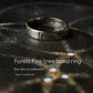 Forest Pine Tree Band 925 Silver Ring - Nature-Inspired Silver Ring