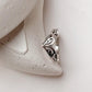 Chevron Vintage Filigree 925 Silver Ring - Stylish V Design with Vintage Charm