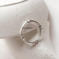 Dot Wise 925 Silver Ring - Elegant and Contemporary Dot Motif
