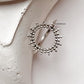 Elegant Rawa Sun Mandala 925 Silver Ring for Spiritual Jewelry
