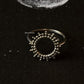 Unique Rawa Sun Mandala 925 Silver Ring for Trendy Looks