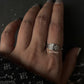 Unique Tribal Dawn Signet Ring in 925 Silver for Modern Style