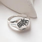 925 Silver Ring with Moth Cosmic Design for Spiritual and Fashionable Looks