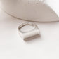 Plain Signet 925 Silver Ring for Men and Women