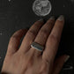 Elegant Plain 925 Silver Signet Ring for Timeless Fashion