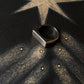 Sleek Plain 925 Silver Signet Ring for Unisex Fashion