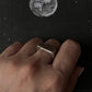 Stylish Plain Signet 925 Silver Ring for Personalized Jewelry