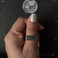 Handcrafted Plain Signet 925 Silver Ring for Everyday Wear