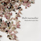 Elegant Multi Tourmaline and Silver Anklet for Stylish Looks