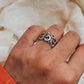 Om Aum Full Band Ring for Spiritual Practice