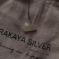 White Moonstone Cloud Pendant Necklace for Spiritual Energy