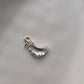 Crescent Moon Clear Quartz Crystal for Healing and Balance